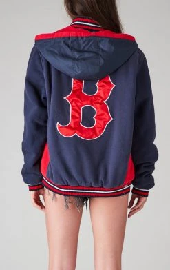 FURST OF A KIND VINTAGE KNIT BOMBER JACKET VINTAGE SPORTS