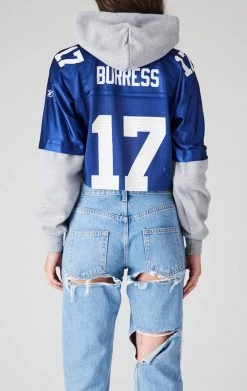 FURST OF A KIND SALE VINTAGE JERSEY SPLICED HOODIE