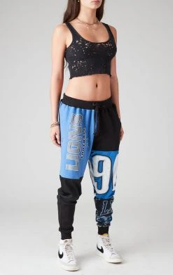 FURST OF A KIND VINTAGE SPLICED PATCHWORK SWEATPANTS