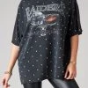 FURST OF A KIND VINTAGE ALLOVER STUDDED TEE