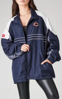 FURST OF A KIND VINTAGE NFL VINTAGE ZIP UP WINDBREAKER JACKET 7 FURST OF A KIND VINTAGE NFL VINTAGE ZIP UP WINDBREAKER JACKET