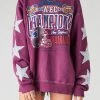 FURST OF A KIND SALE VINTAGE OVERDYE STAR PATCH SWEATSHIRT