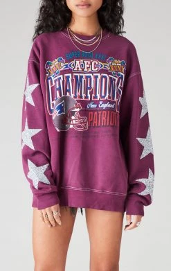 FURST OF A KIND SALE VINTAGE OVERDYE STAR PATCH SWEATSHIRT