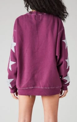 FURST OF A KIND SALE VINTAGE OVERDYE STAR PATCH SWEATSHIRT