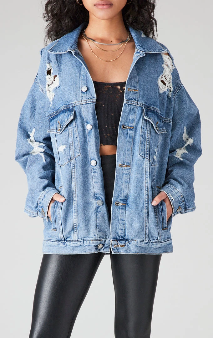 FURST OF A KIND VINTAGE DENIM JACKETS VINTAGE GRAPHIC BACK INSERT DENIM JACKET 4 FURST OF A KIND VINTAGE DENIM JACKETS VINTAGE GRAPHIC BACK INSERT DENIM JACKET