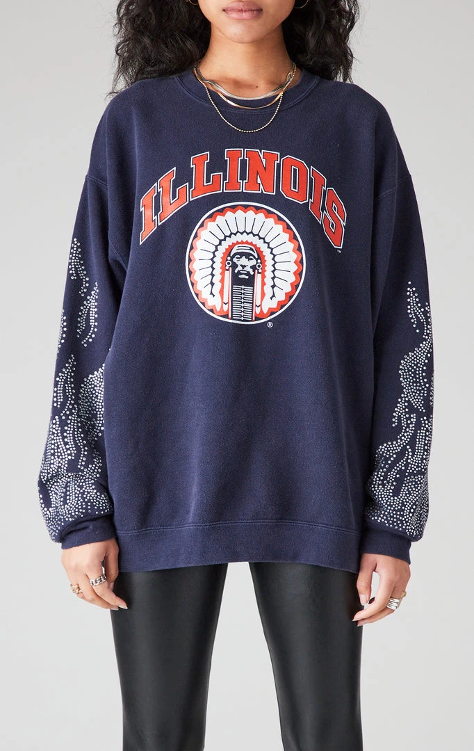 FURST OF A KIND VINTAGE SILVER RHINESTONE FLAME SWEATSHIRT SALE 3 FURST OF A KIND VINTAGE SILVER RHINESTONE FLAME SWEATSHIRT SALE