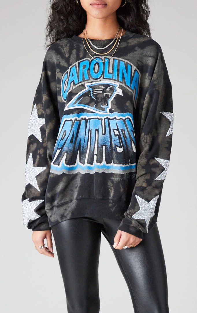 FURST OF A KIND VINTAGE BLEACH SPIRAL STAR PATCH SWEATSHIRT 3 FURST OF A KIND VINTAGE BLEACH SPIRAL STAR PATCH SWEATSHIRT