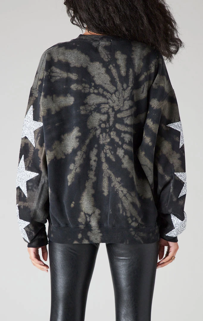 FURST OF A KIND VINTAGE BLEACH SPIRAL STAR PATCH SWEATSHIRT 4 FURST OF A KIND VINTAGE BLEACH SPIRAL STAR PATCH SWEATSHIRT