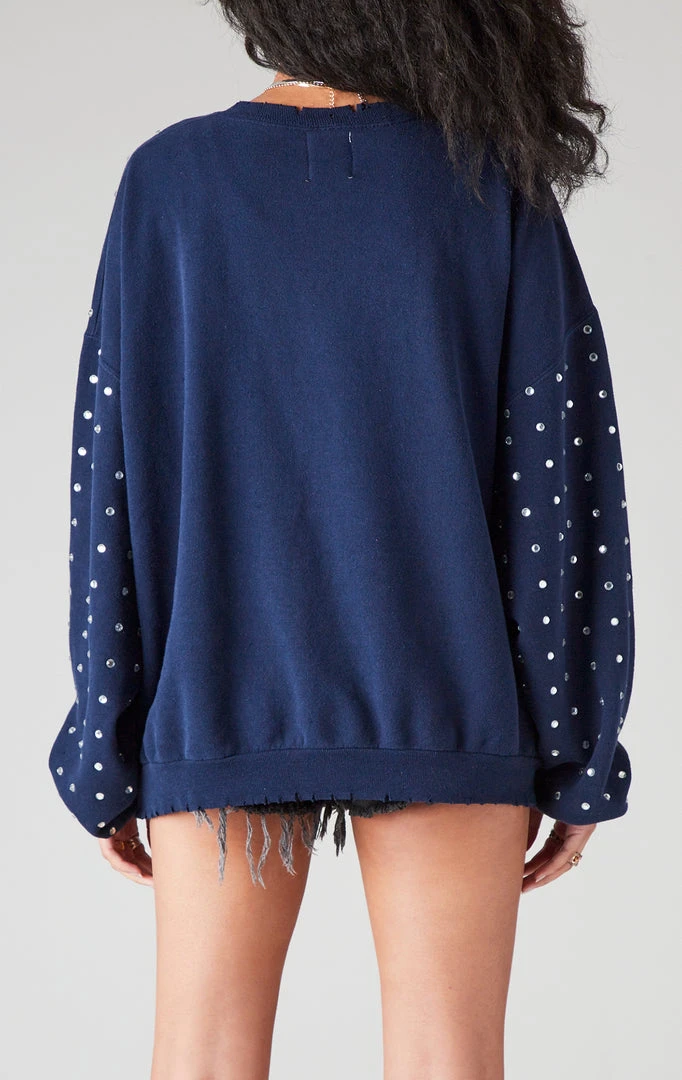 FURST OF A KIND VINTAGE ALLOVER RHINESTONE SWEATSHIRT 4 FURST OF A KIND VINTAGE ALLOVER RHINESTONE SWEATSHIRT