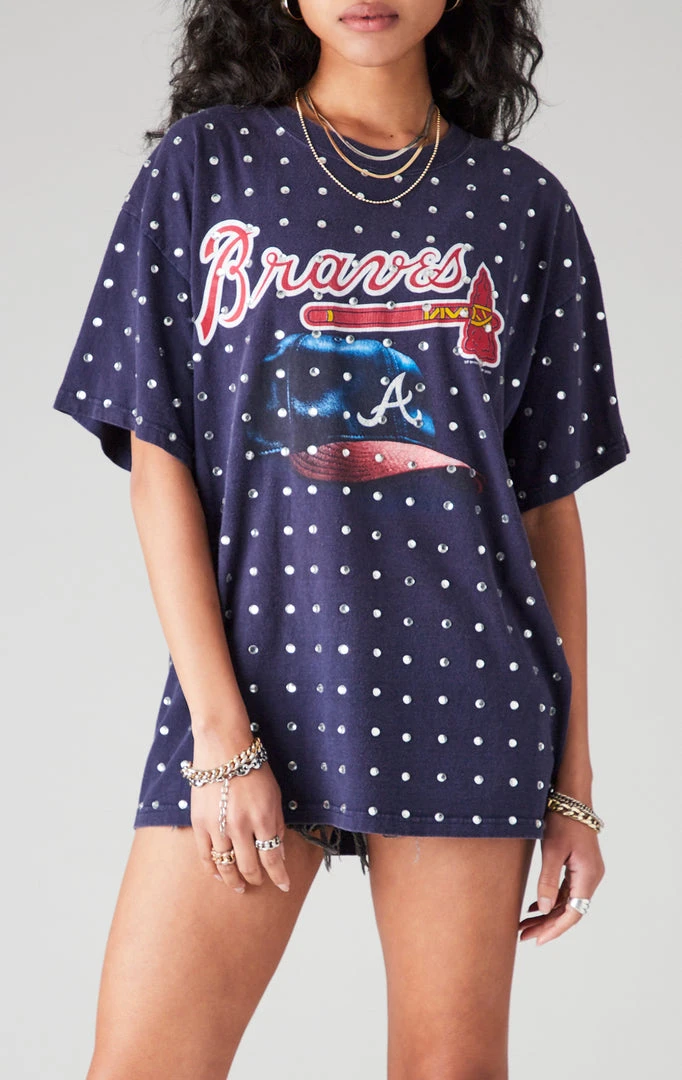 FURST OF A KIND SALE VINTAGE SILVER ALLOVER RHINESTONE TEE 3 FURST OF A KIND SALE VINTAGE SILVER ALLOVER RHINESTONE TEE