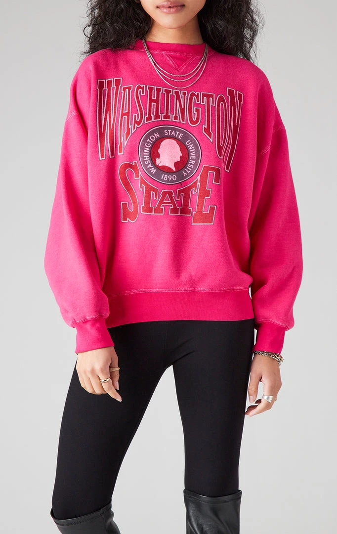 FURST OF A KIND VINTAGE PINK OVERDYE SWEATSHIRT 3 FURST OF A KIND VINTAGE PINK OVERDYE SWEATSHIRT