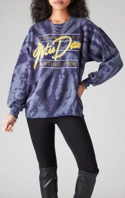 FURST OF A KIND VINTAGE BLEACH SPIRAL SWEATSHIRT