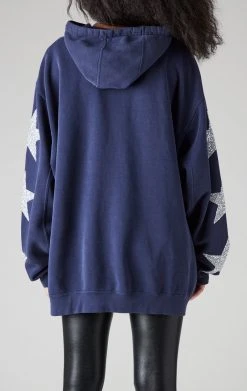 FURST OF A KIND VINTAGE SILVER STAR PATCH HOODIE