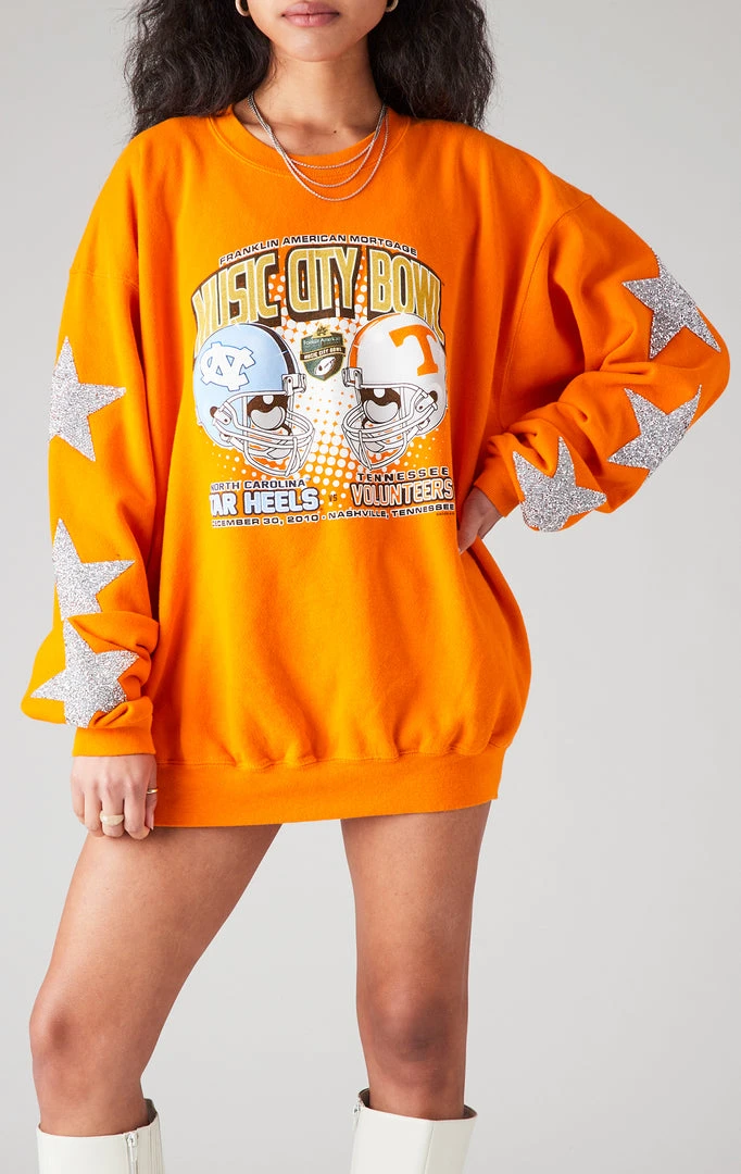 FURST OF A KIND VINTAGE SILVER STAR PATCH SWEATSHIRT 3 FURST OF A KIND VINTAGE SILVER STAR PATCH SWEATSHIRT