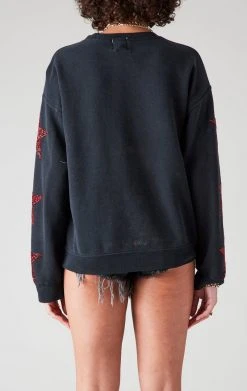 FURST OF A KIND VINTAGE RED STAR PATCH SWEATSHIRT 7 FURST OF A KIND VINTAGE RED STAR PATCH SWEATSHIRT