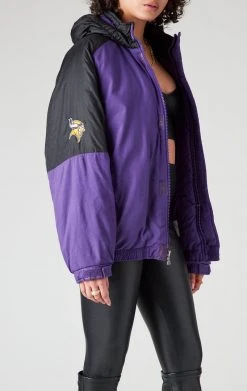 FURST OF A KIND VINTAGE NFL VINTAGE HEAVY ZIP UP WINDBREAKER JACKET