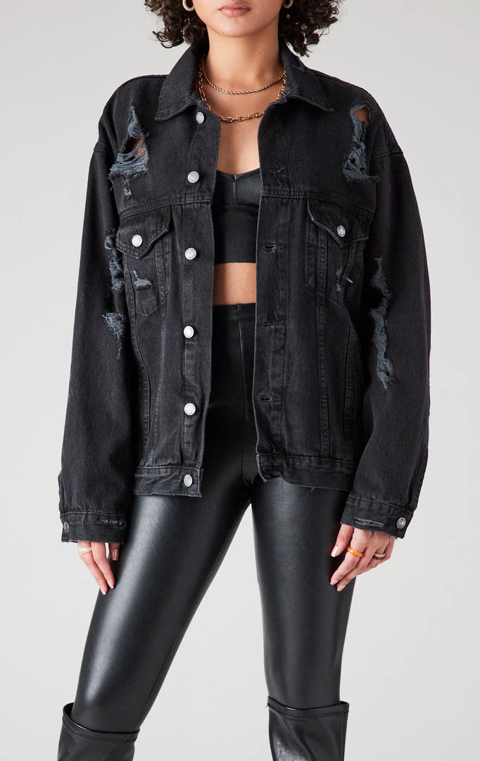 FURST OF A KIND VINTAGE DENIM JACKETS VINTAGE GRAPHIC BACK INSERT DENIM JACKET 4 FURST OF A KIND VINTAGE DENIM JACKETS VINTAGE GRAPHIC BACK INSERT DENIM JACKET