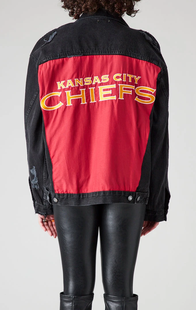 FURST OF A KIND VINTAGE DENIM JACKETS VINTAGE GRAPHIC BACK INSERT DENIM JACKET 3 FURST OF A KIND VINTAGE DENIM JACKETS VINTAGE GRAPHIC BACK INSERT DENIM JACKET