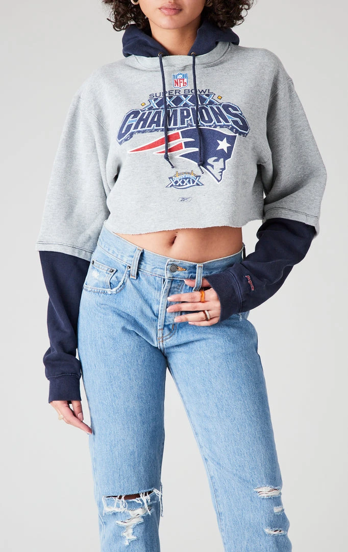 FURST OF A KIND VINTAGE SWEATSHIRT SPLICED HOODIE 3 FURST OF A KIND VINTAGE SWEATSHIRT SPLICED HOODIE