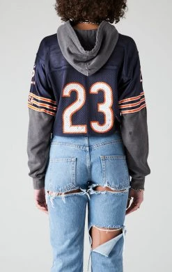 FURST OF A KIND SALE VINTAGE JERSEY SPLICED HOODIE