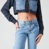 FURST OF A KIND SALE VINTAGE CROPPED PLAID SHIRT WITH DENIM POCKETS 2 FURST OF A KIND SALE VINTAGE CROPPED PLAID SHIRT WITH DENIM POCKETS