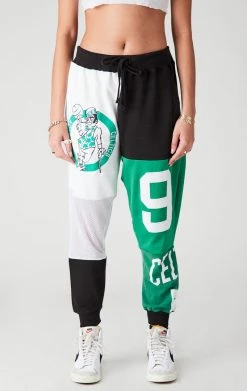 FURST OF A KIND VINTAGE SPORTS VINTAGE SPLICED PATCHWORK SWEATPANTS