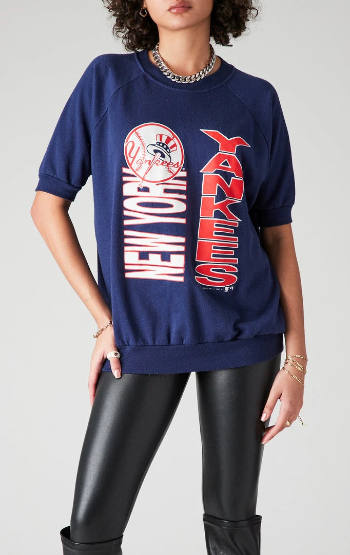 FURST OF A KIND VINTAGE SPORTS VINTAGE SHORT SLEEVE SWEATSHIRT 3 FURST OF A KIND VINTAGE SPORTS VINTAGE SHORT SLEEVE SWEATSHIRT