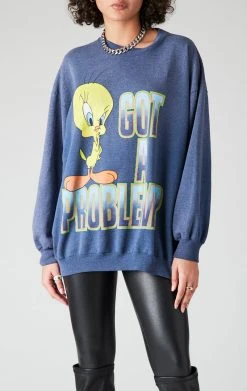 FURST OF A KIND VINTAGE STONEWASHED CARTOON SWEATSHIRT VINTAGE CARTOON