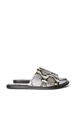 NYLA LAGUNA SNAKE PRINT SLIDE