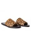 NYLA LAGUNA LEOPARD PRINT SLIDE